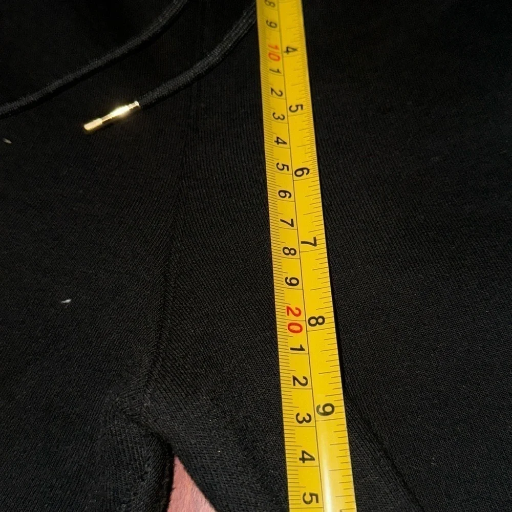 Gym king UK luxury exclusive the praco tracksuit set 2 piece black gold size 6-8 - Picture 10 of 14